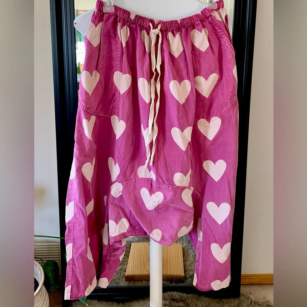 MAGNOLIA PEARL Hearts Harem Garçon Trousers - Picture 7 of 14